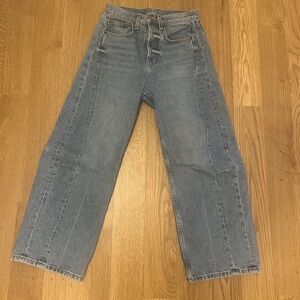 B SIDES Lasso Jeans in Brit Wash